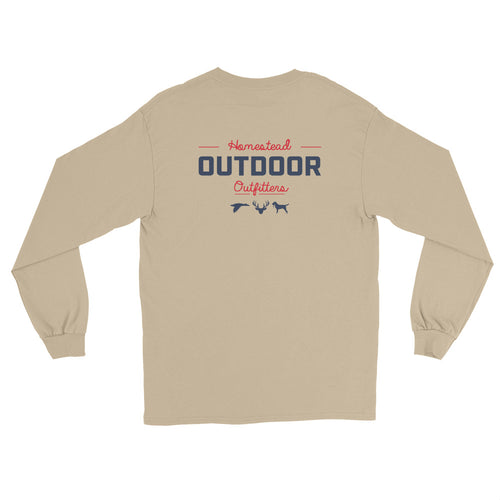 Outdoor Long Sleeve - Red/Blue