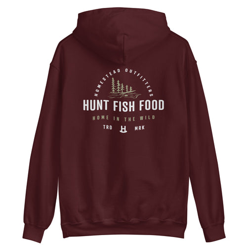 Hunt Fish Food Hoodie