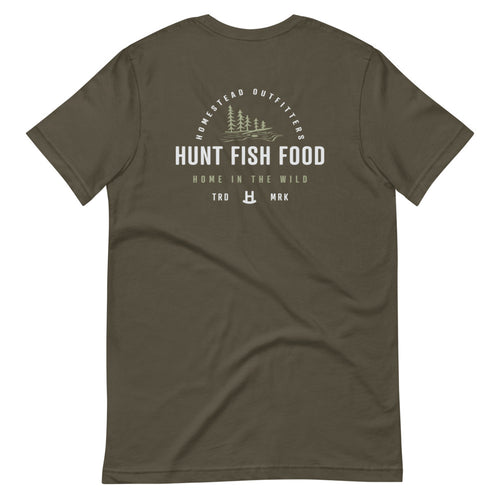 Hunt Fish Food Tee