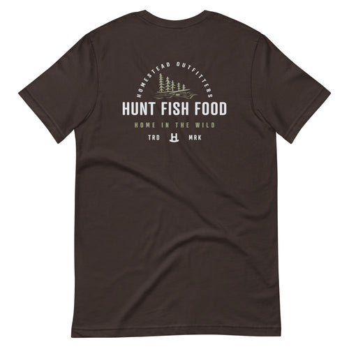 Hunt Fish Food Tee